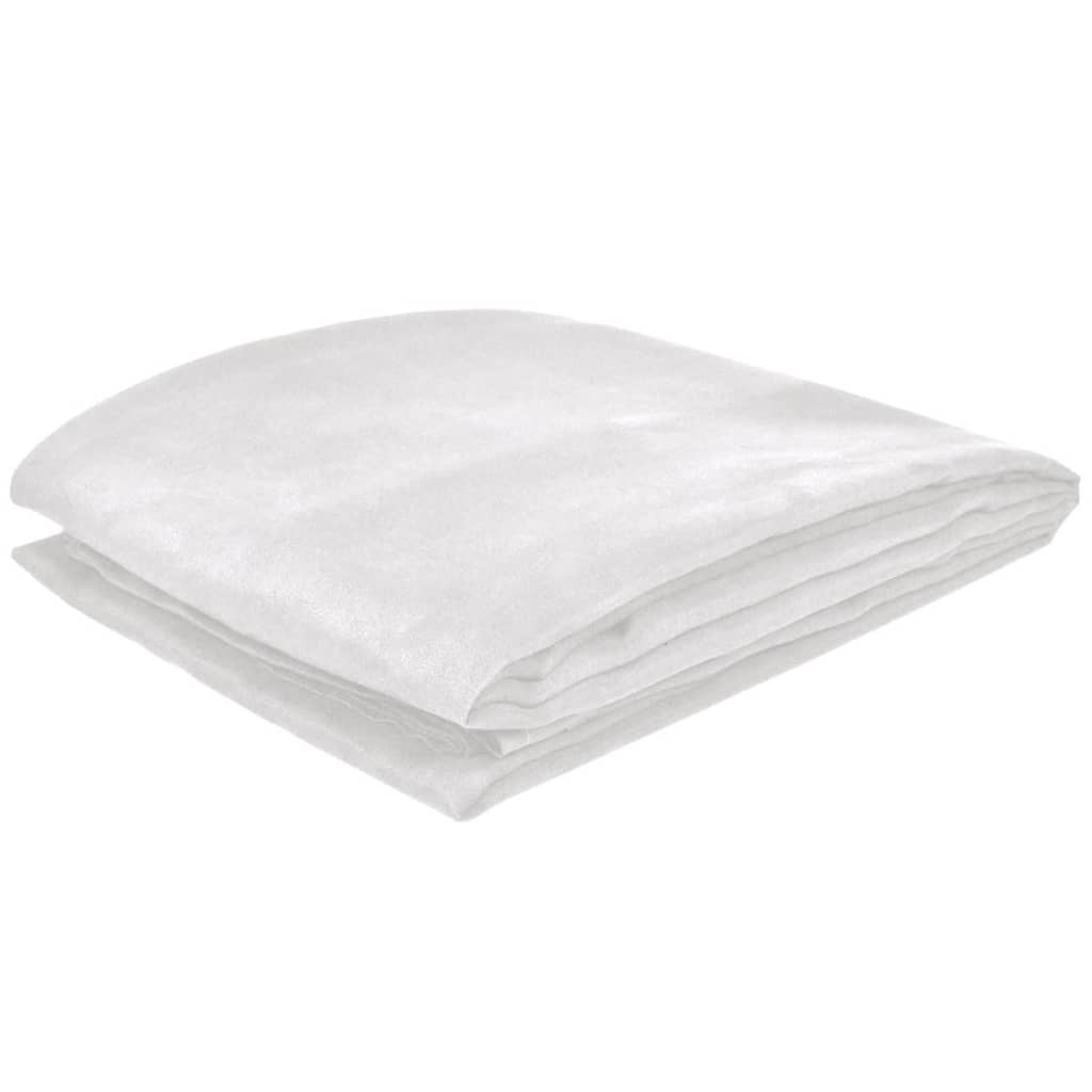 VidaXL Sofabezug 270x350 cm Mikrofaser-Wildledercreme