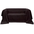 VidaXL Sofabezug 270x350 cm Mikrofaser braun