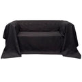 VidaXL Sofabezug 140x210 cm Mikrofaser Anthrazit