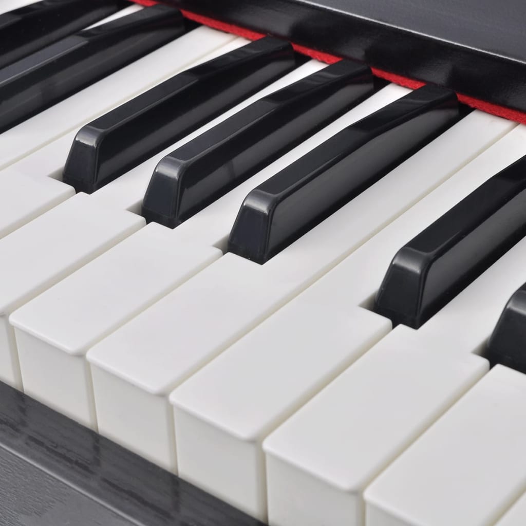 Vidaxl Digitalpiano mit Pedalen 88 Schlüssel schwarz