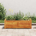 Vidaxl plantenbak verhoogd 76x27,6x25 cm acaciahout