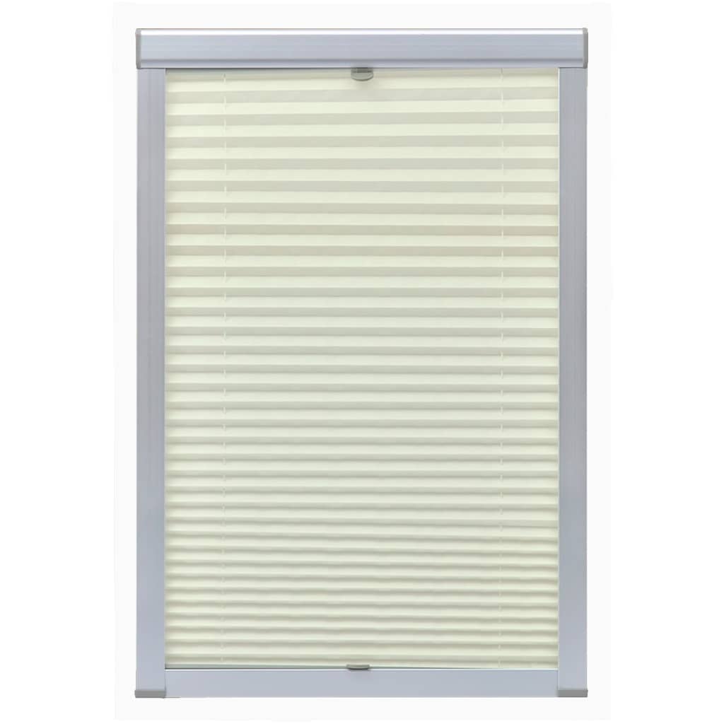 VidaXL Plissee-Rollo Creme 102