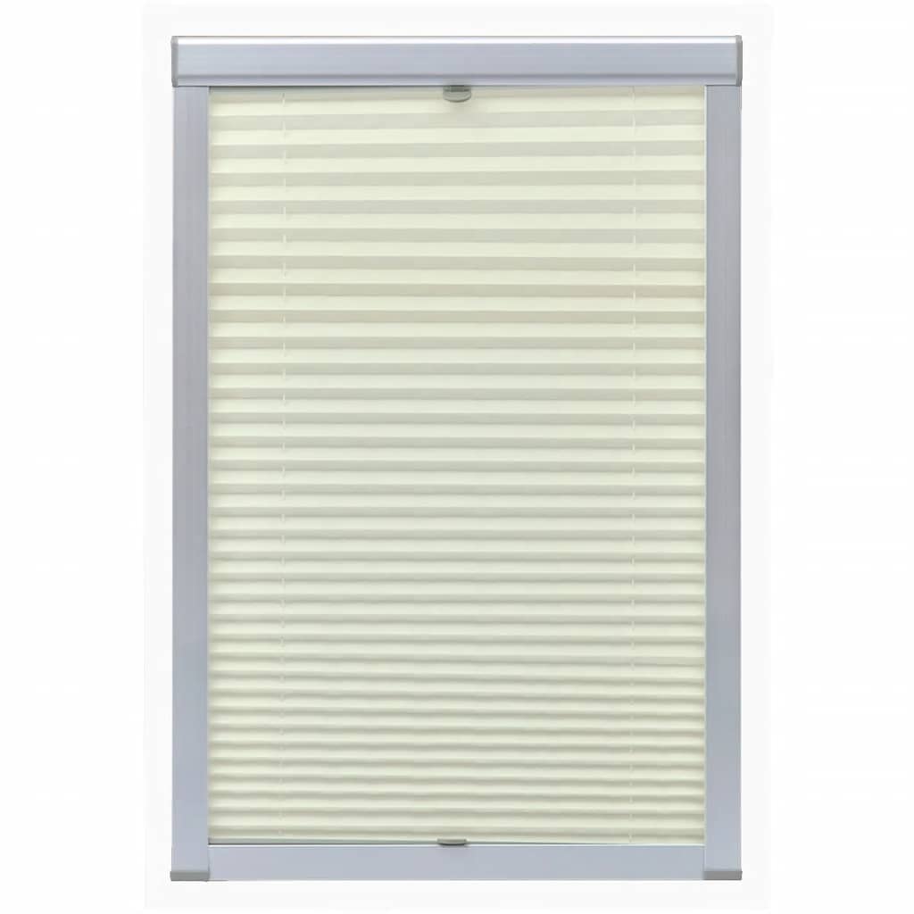 VidaXL Rollo Plissee Creme C04