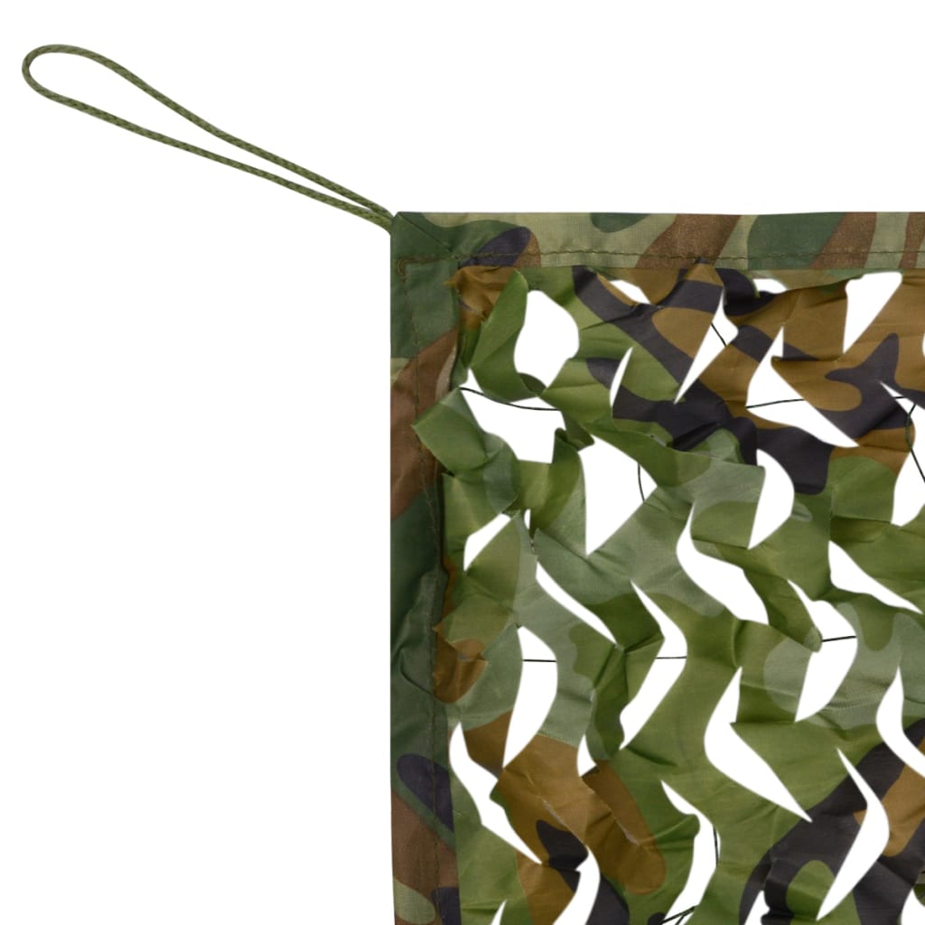 Vidaxl camouflagenet met opbergzak 3x4 m
