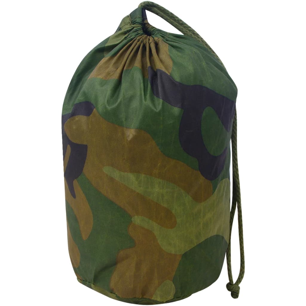 Vidaxl camouflagenet met opbergzak 3x4 m