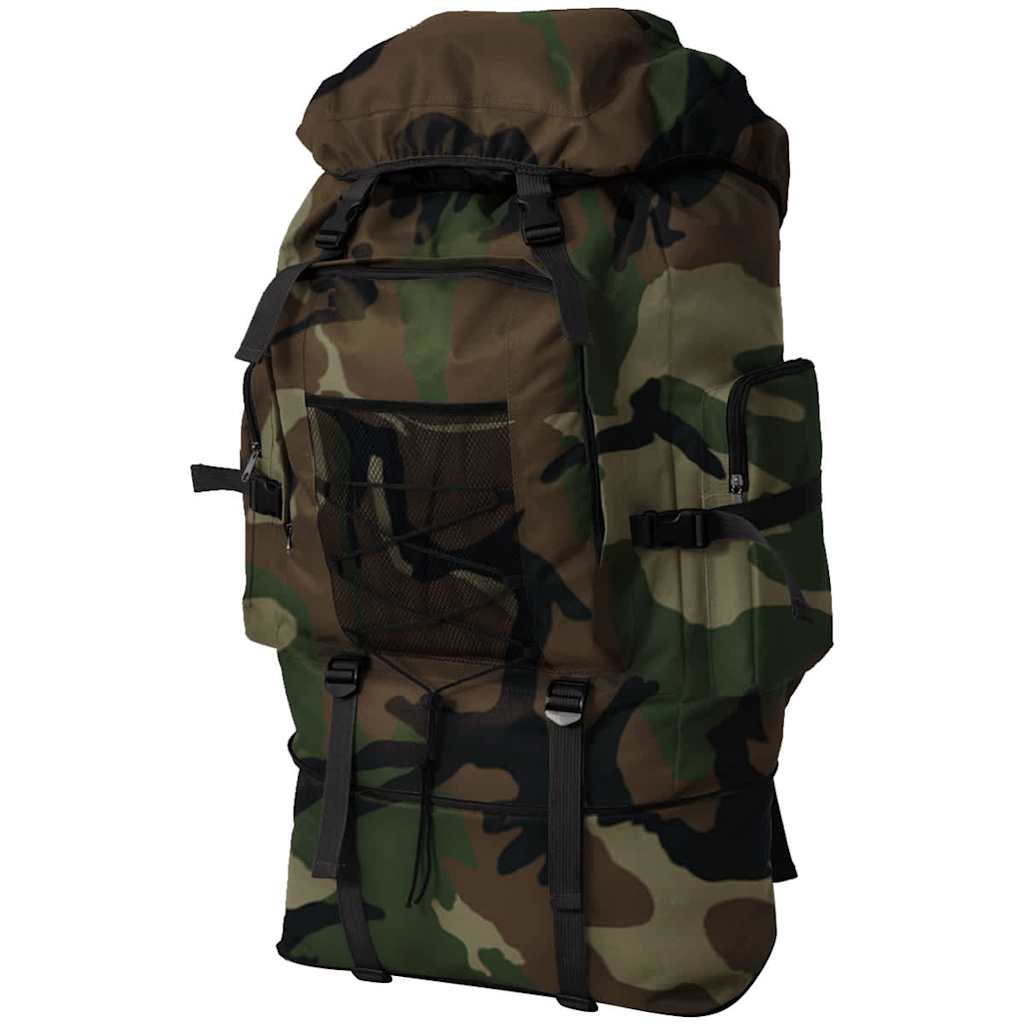 VidaXL Rucksack im Armeestil XXL 100 l Tarnmuster