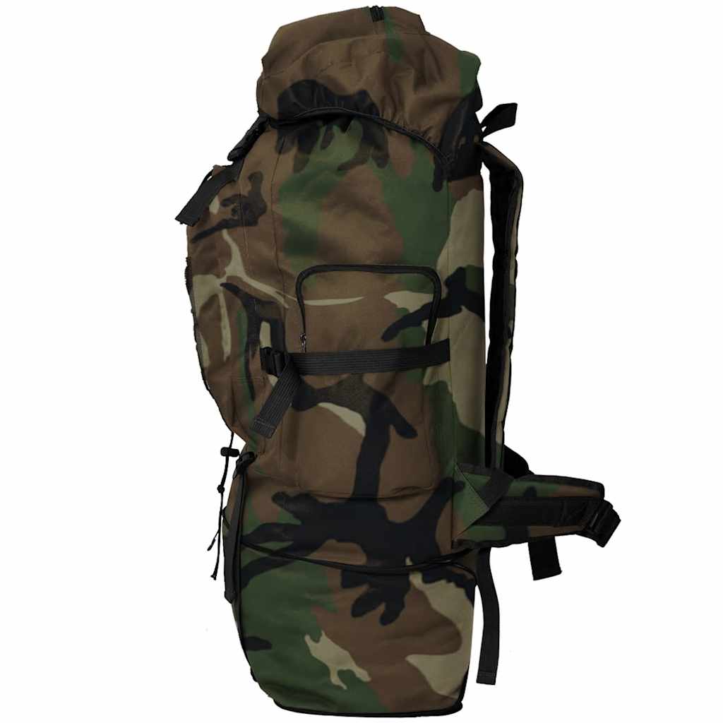 VidaXL Rucksack im Armeestil XXL 100 l Tarnmuster