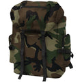 VidaXL Rucksack im Army-Stil, 65 Liter, Tarnmuster