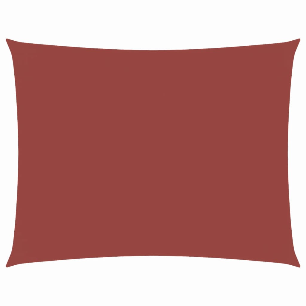 VidaXL Rechteckiger Sonnenschutz 4x6 m Oxford-Gewebe, Farbe Terrakotta