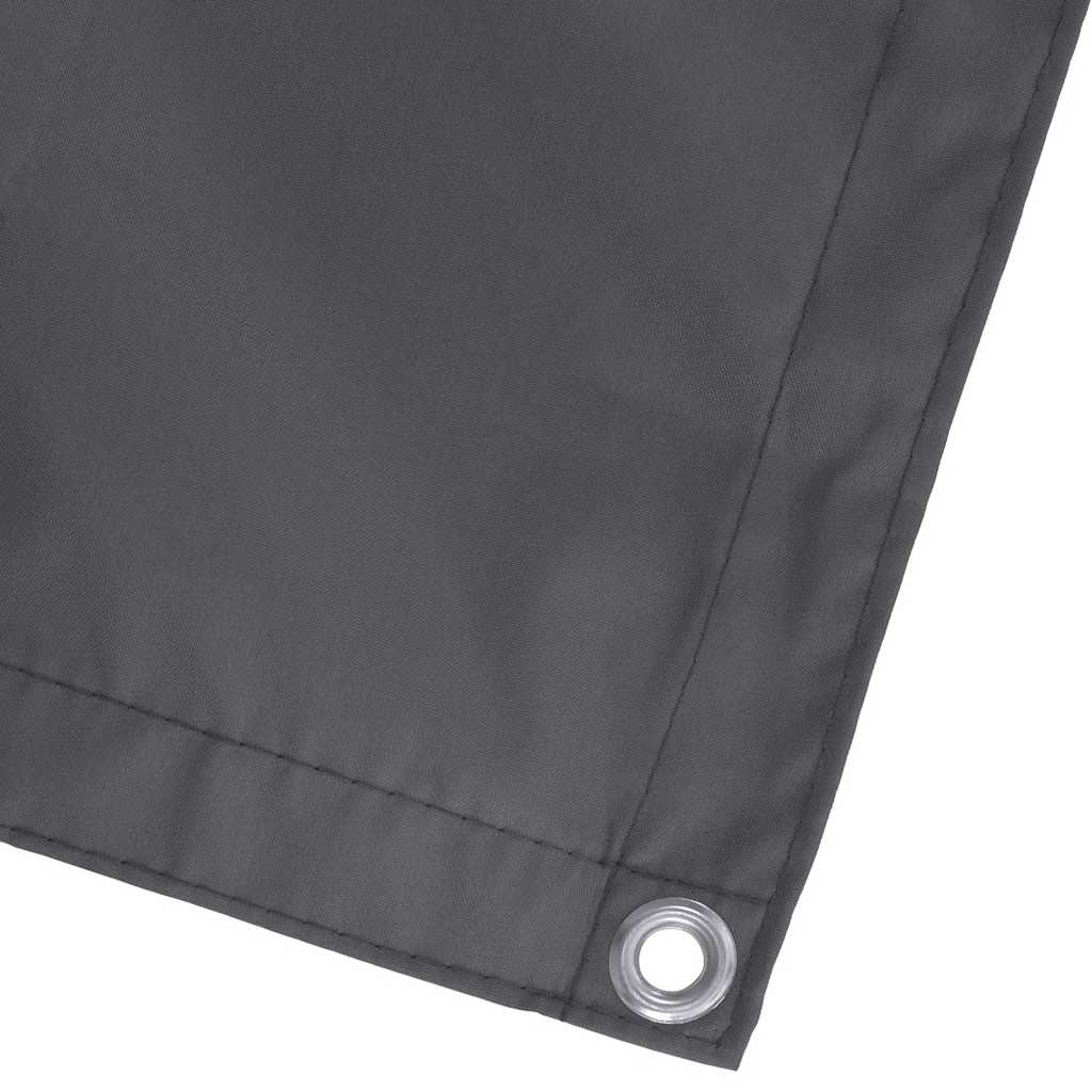 Vidaxl balkonscherm 90x600 cm oxford stof antraciet