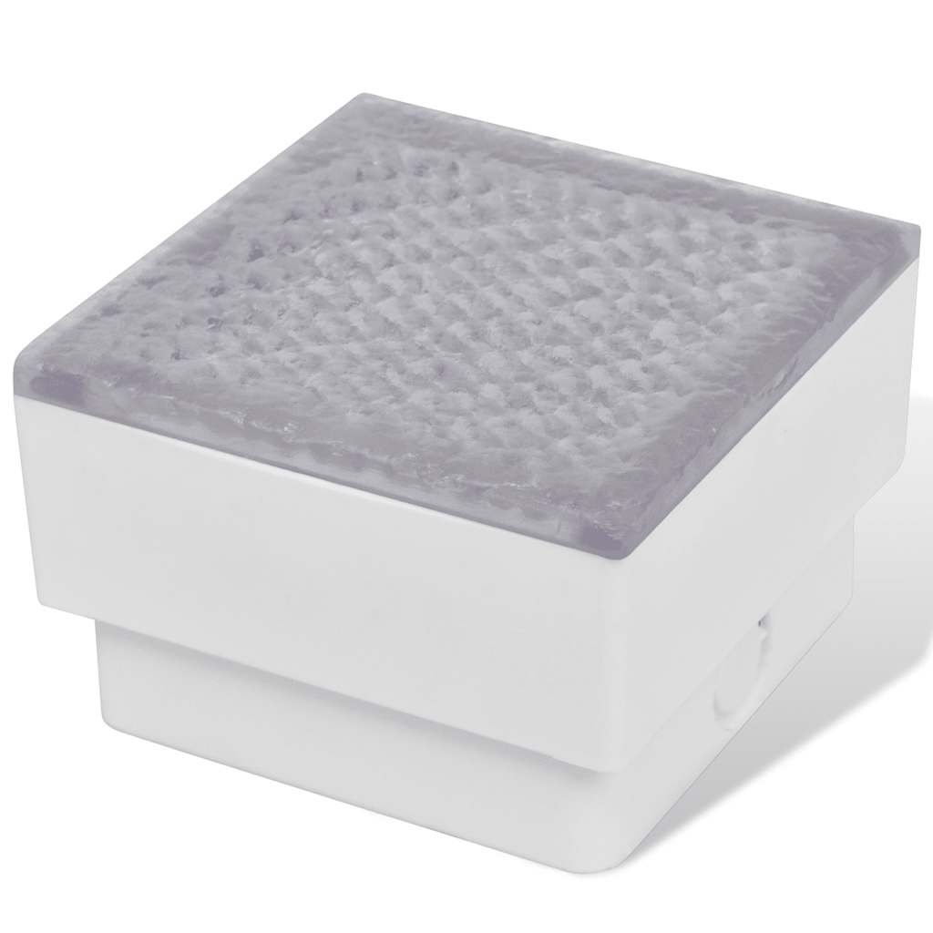 Vidaxl grondspots 12 st led 100x100x68 mm