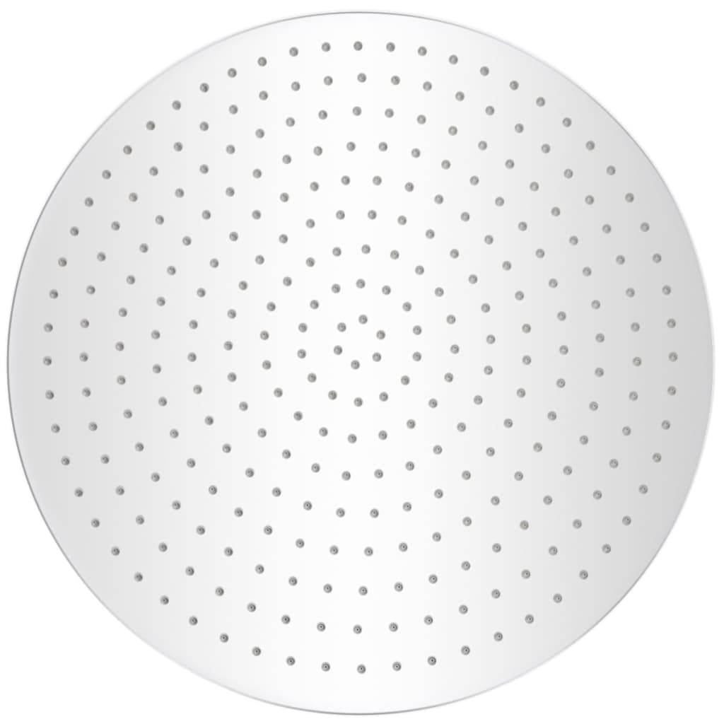 VidaXL Regenduschkopf Edelstahl 50 cm rund