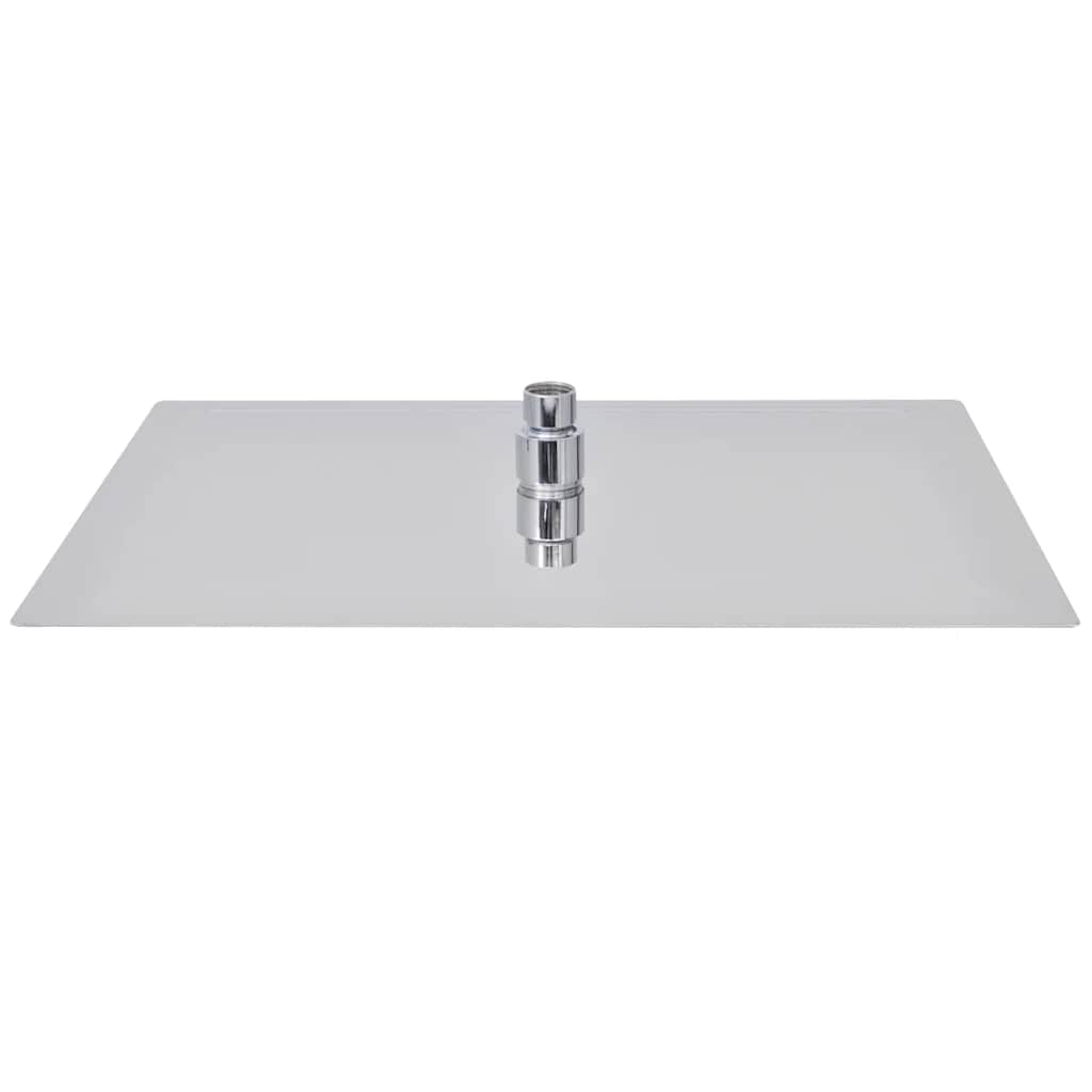 VidaXL Regenduschkopf Edelstahl 30x40 cm Rechteckig