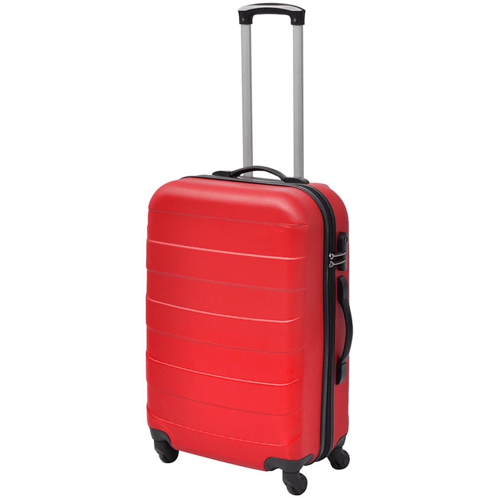VIDAXL 3-teiliges Set Herz 45,5 55 66 cm Rot