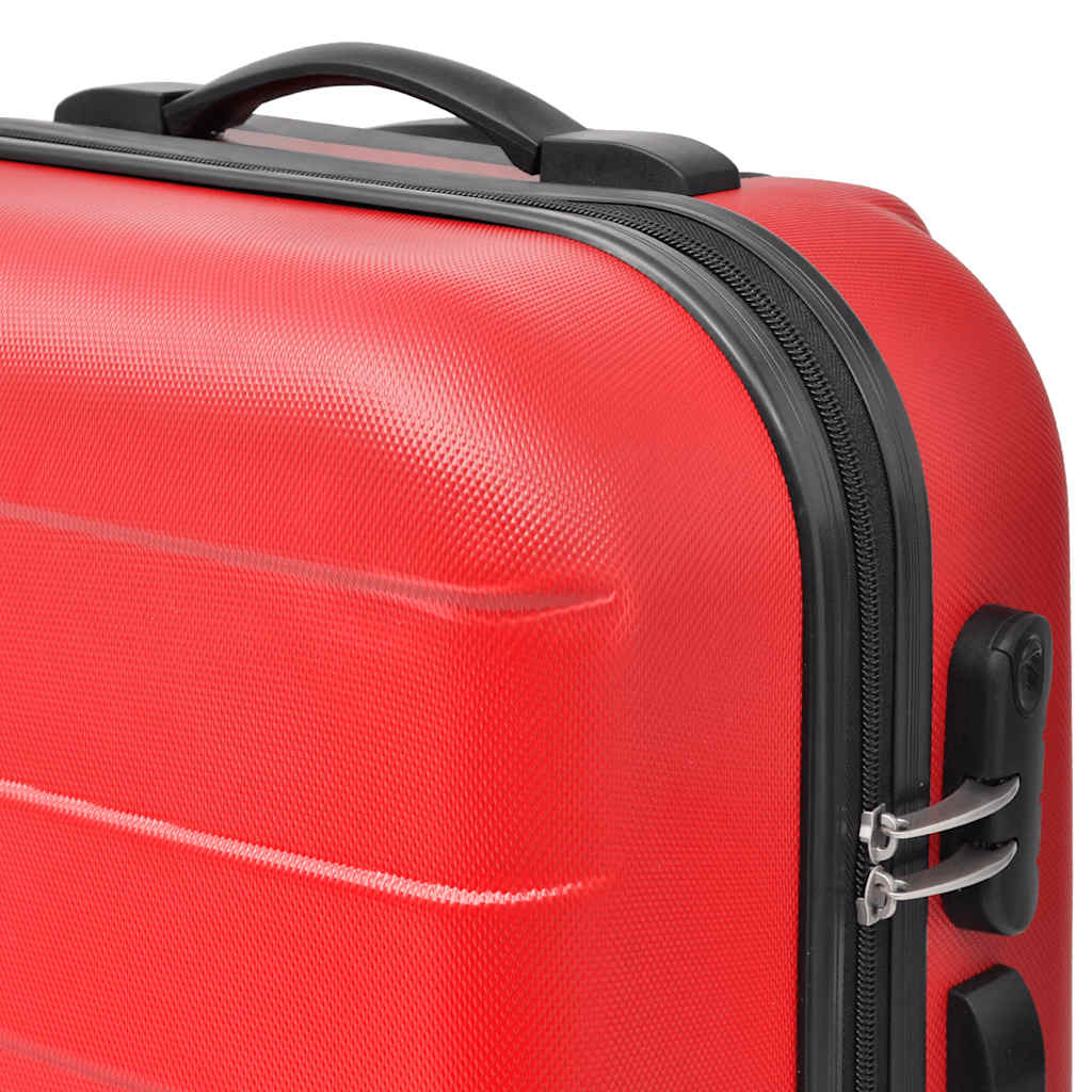 VIDAXL 3-teiliges Set Herz 45,5 55 66 cm Rot