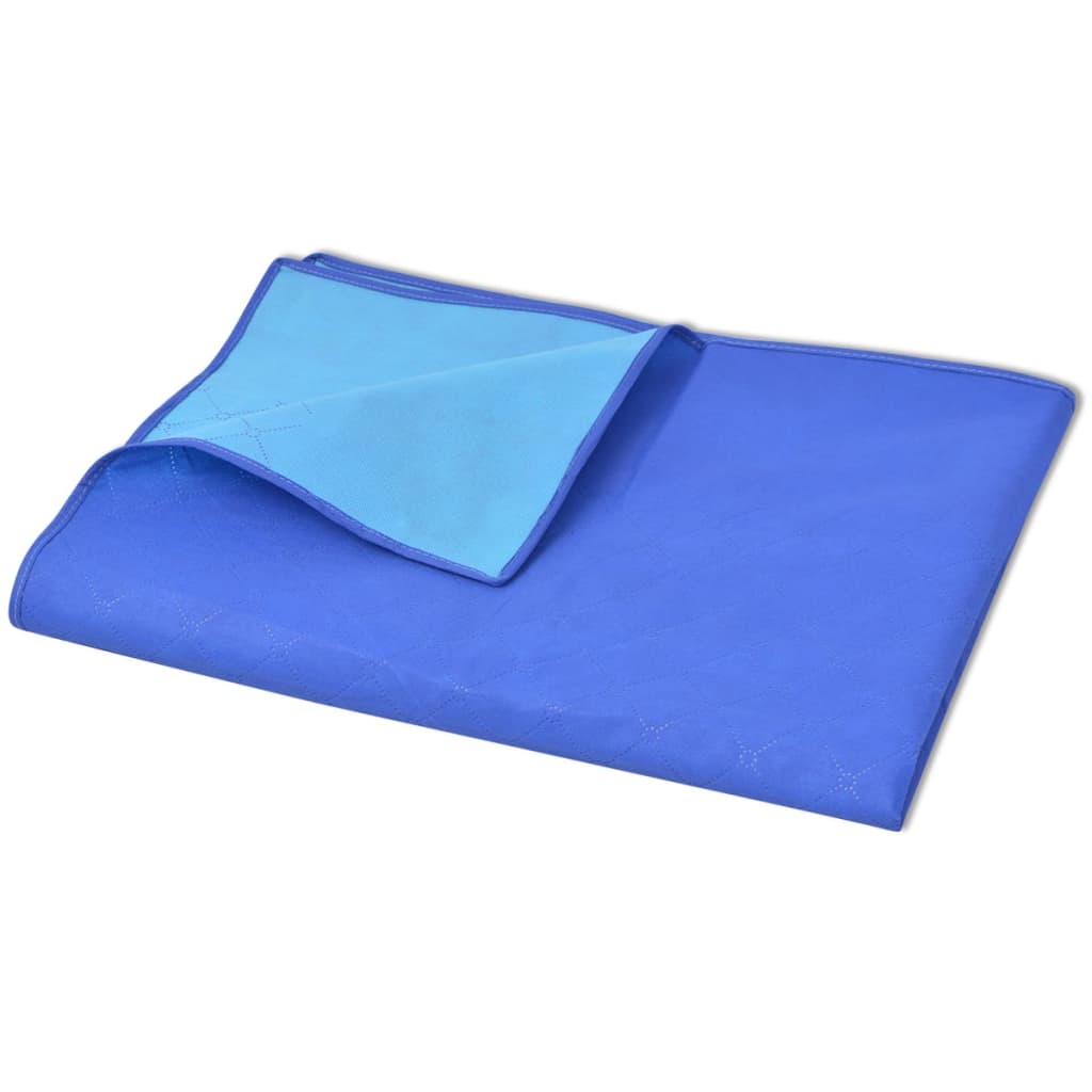VidaXL Picknickdecke 100x150 cm blau und hellblau