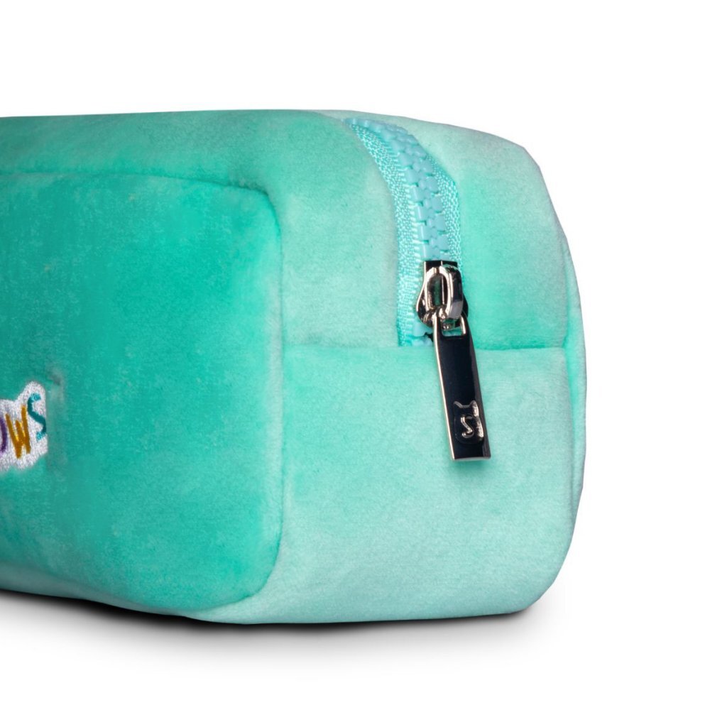 Squishmallows Einhorn Plüsch-Federmäppchen blau