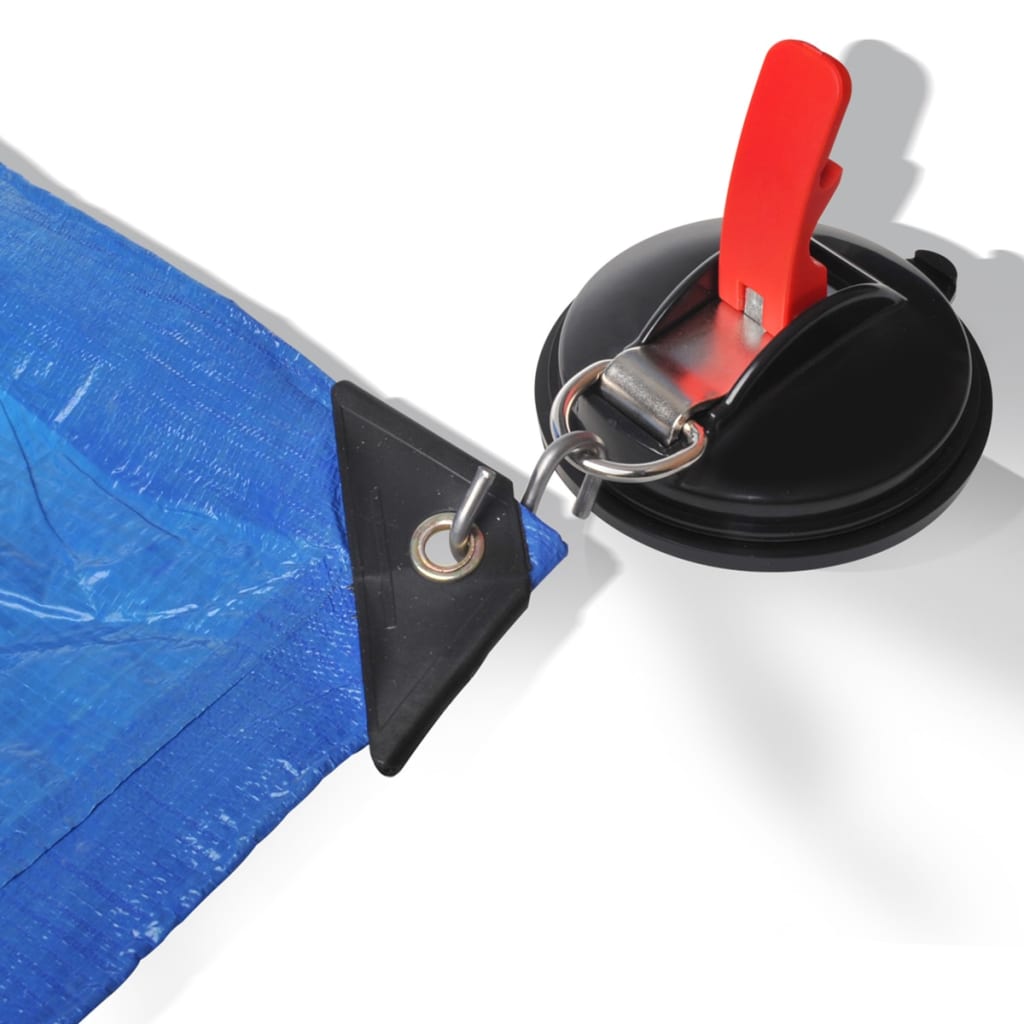 ProPlus Saugnapfhalterung mit Ring und 2 S-Haken