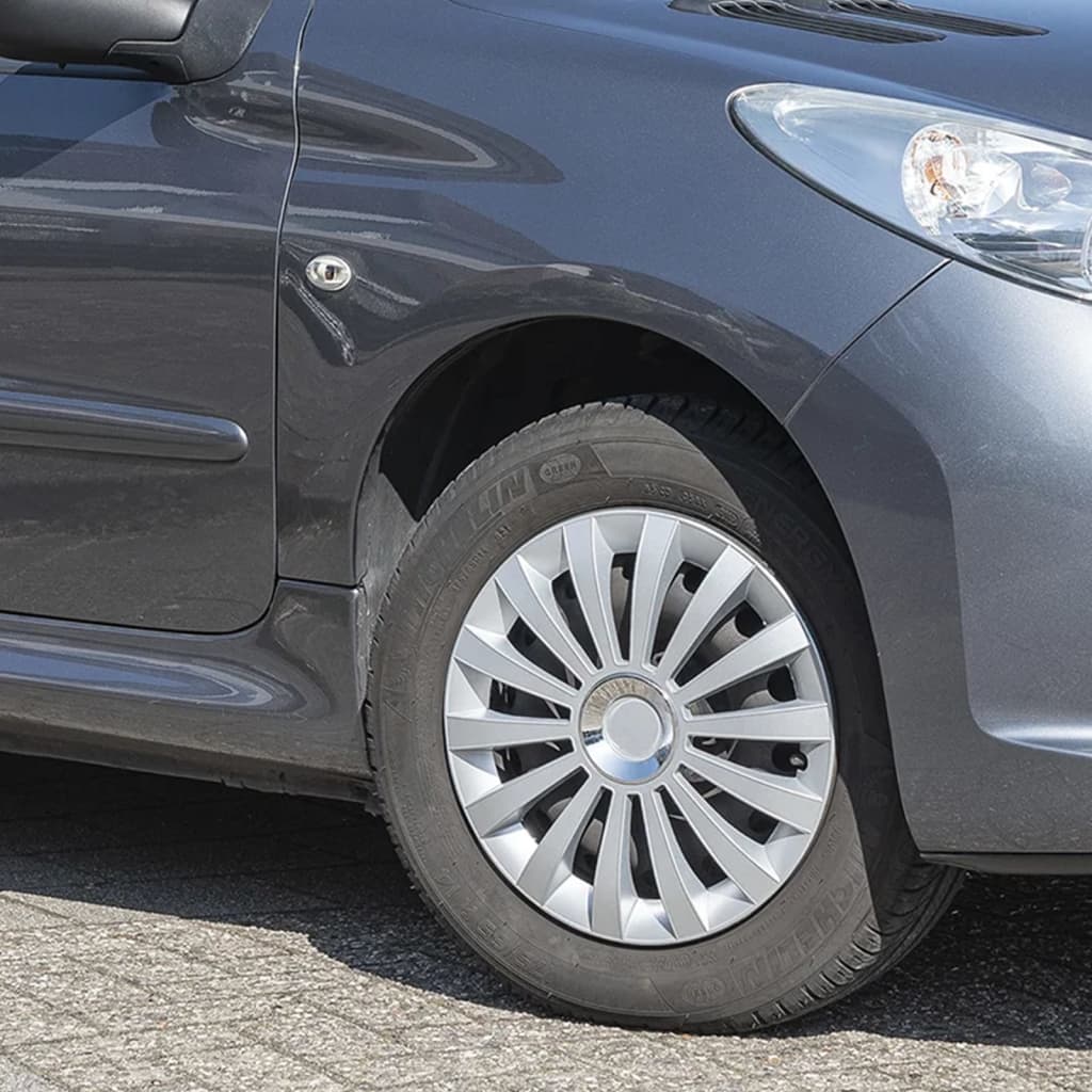 ProPlus Radkappen, 4 Stück, Meridian 16 Zoll, silberfarben