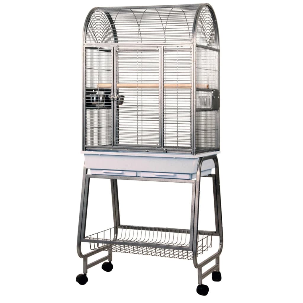 Starke starke Papageienkäfig Villa Nora 67,7x51,5x154 cm Grau 93083