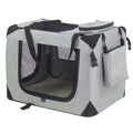 @pet honden reismand nylon 70x52x50 cm grijs 11072