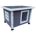@pet @pet Katzenloft für den Weltraum, 57x45x43 cm, grau und weiß