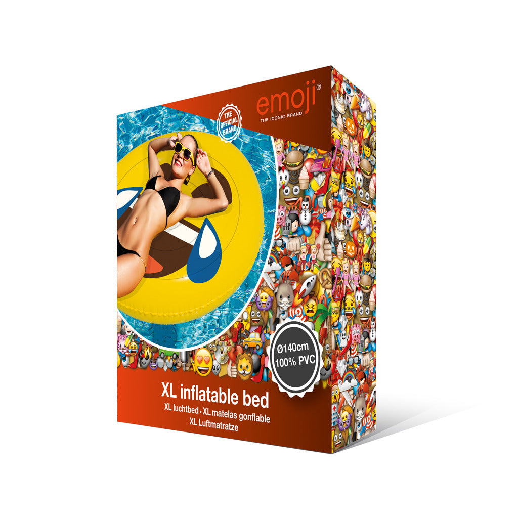 Aufblasbare Emoji-Figur, 140 cm