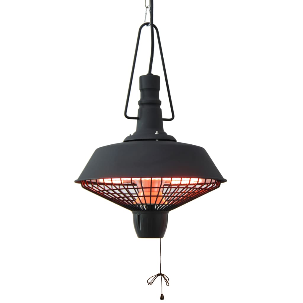 Sunred Hängeheizstrahler Indus 2100 W Halogen schwarz RSH16