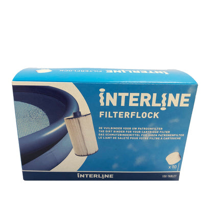 Interline filterflock tabletten voor patroonfilters 10 stuks