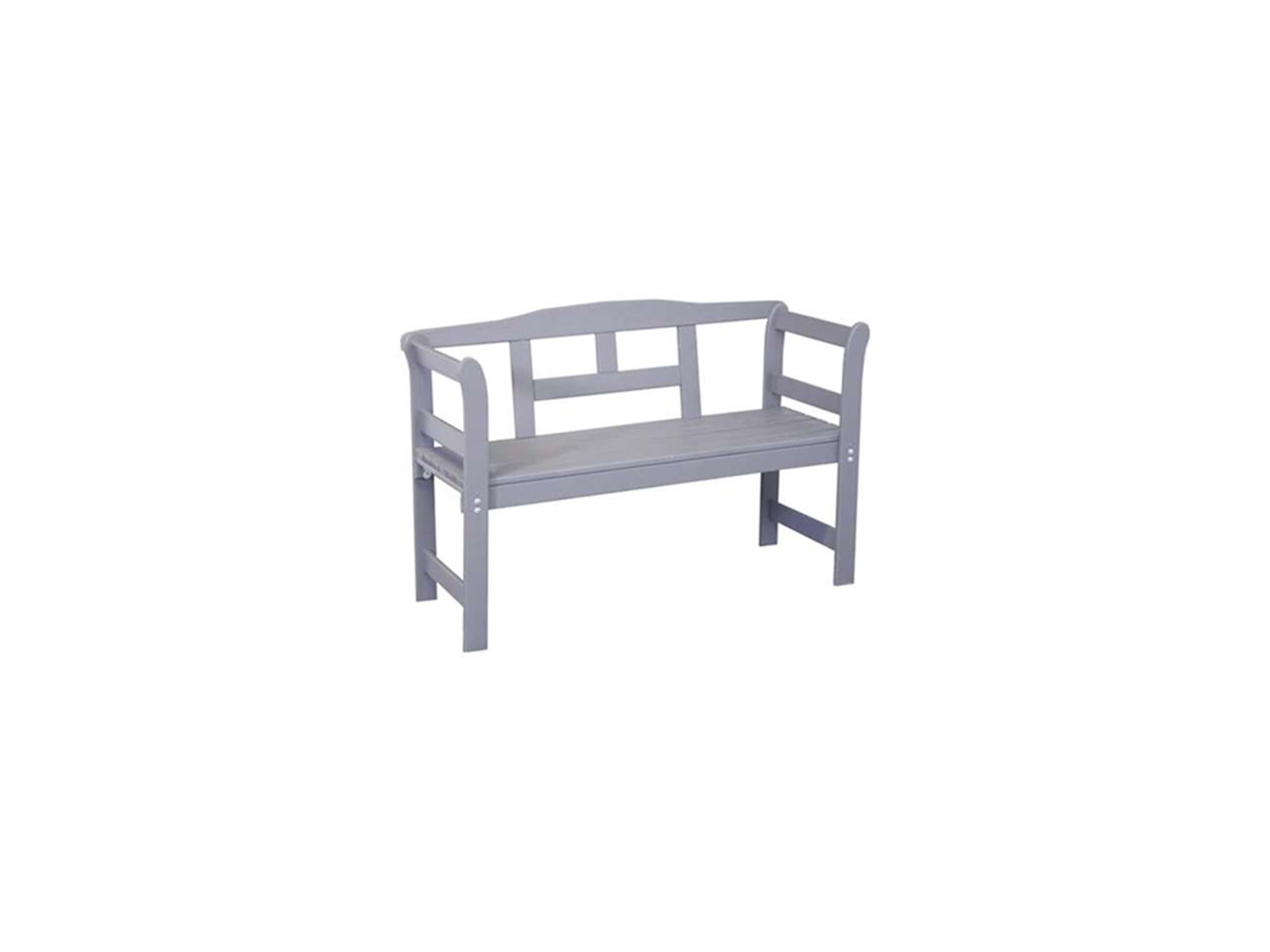 Sens tuinbank fsc grenen hout 113x40x75cm gri