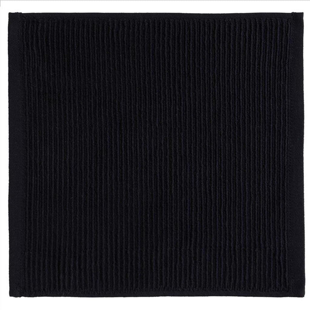 Ddddd vaatdoek basic zwart 30x30cm 4st