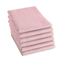 Ddddd theedoek logo pastel roze 6st