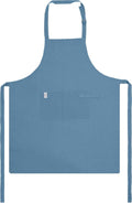 Küchenschürze „Em“ von Excellent Houseware, blau, 75 x 90 cm, 1 Stück