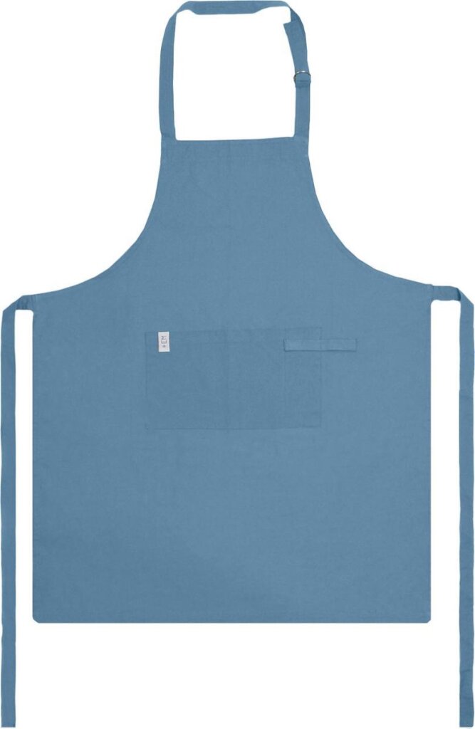 Küchenschürze „Em“ von Excellent Houseware, blau, 75 x 90 cm, 1 Stück