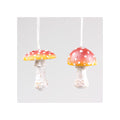 Farmwood animals paddenstoel hangend set a 2st 6x6x9cm