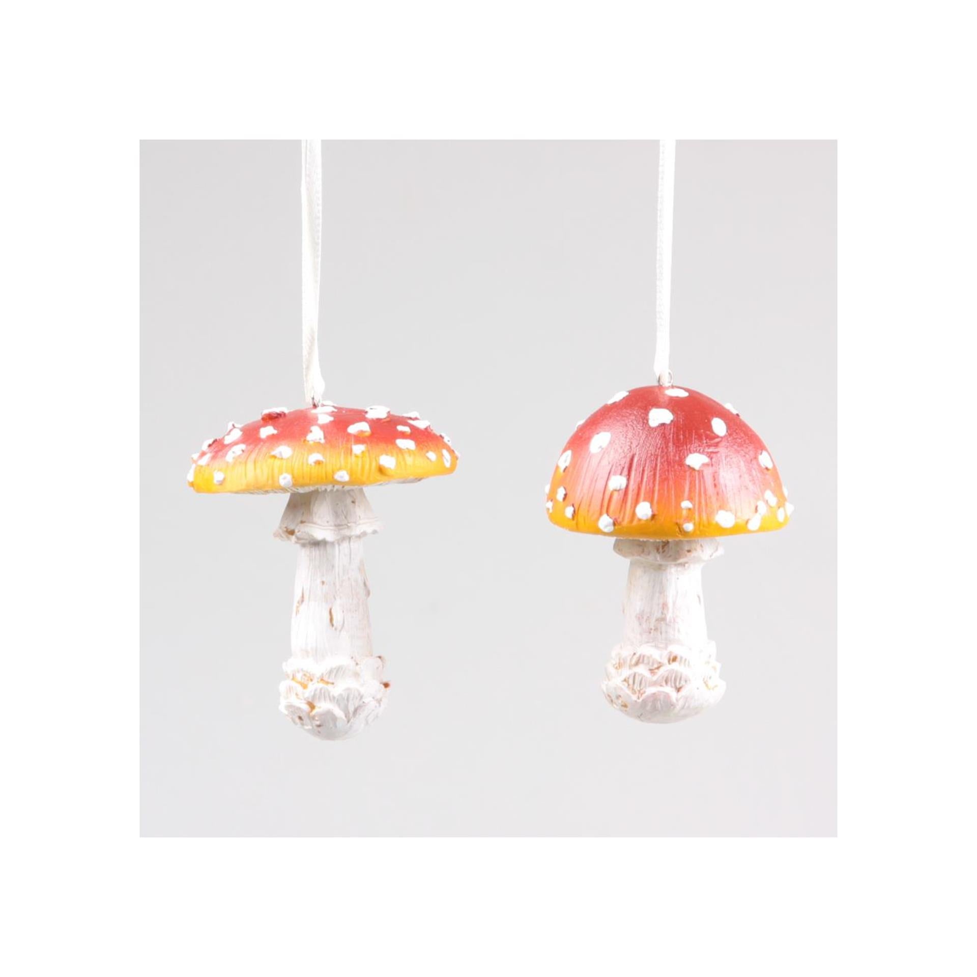 Farmwood animals paddenstoel hangend set a 2st 6x6x9cm