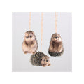 Farmwood animals egel hang 6cm