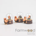 Farmwood animals beeld schudbol egel 4,5cm
