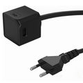 Powercube USBcube erhältlich in USB-A und USB-C, Schwarz