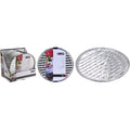 Bbq barbecue grillschalen rond 3stuks