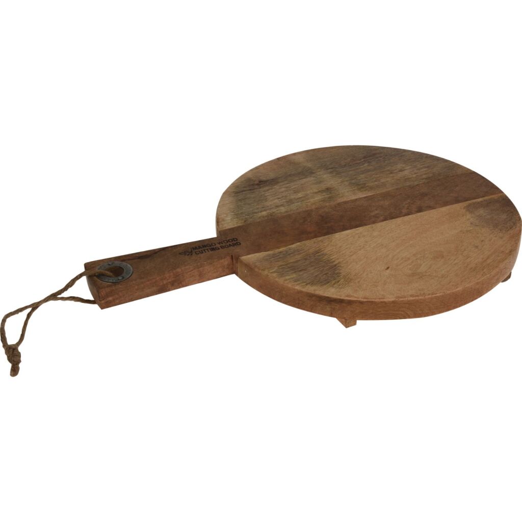 Excellent houseware serveerplateau mangohout ø28cm