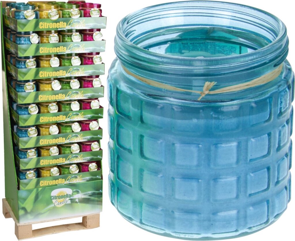 Home Styling Homestyle Citronella-Kerze im Glasgefäß