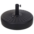 Progarden parasolvoet 22 liter 51 cm zwart