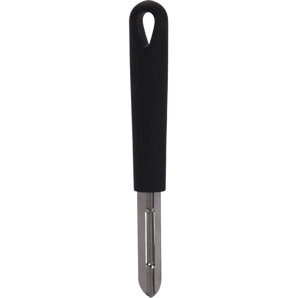 Ausgezeichneter Sparschäler für den Haushalt, 19 cm, schwarzer Edelstahl