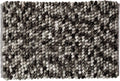 Vintage-Badematte aus Robbenfell, 50 x 80 cm, Polyester, dunkelgrau
