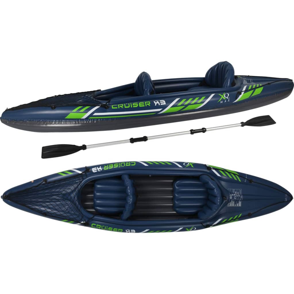 XQ Max XQ Max Kajak Cruiser X3 342x76x32 cm blau und grün