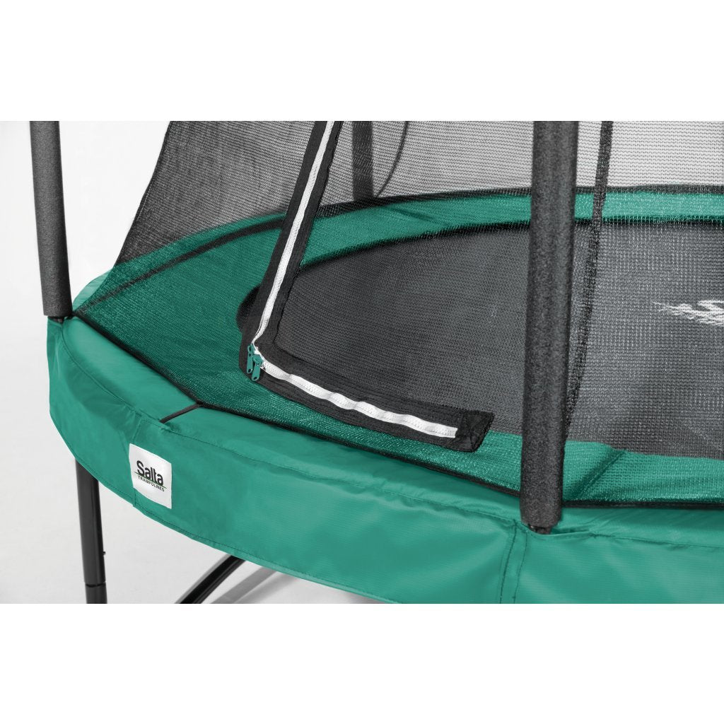 Salta 5071g Comfort Edition Trampolin 183 cm + Sicherheitsnetz grün