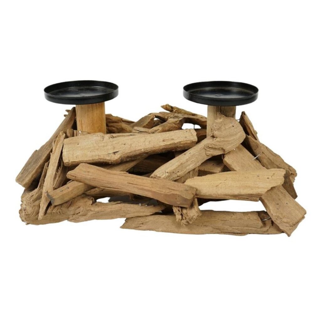 Verschiedenes Kerzenständer Treibholz natur 32 cm