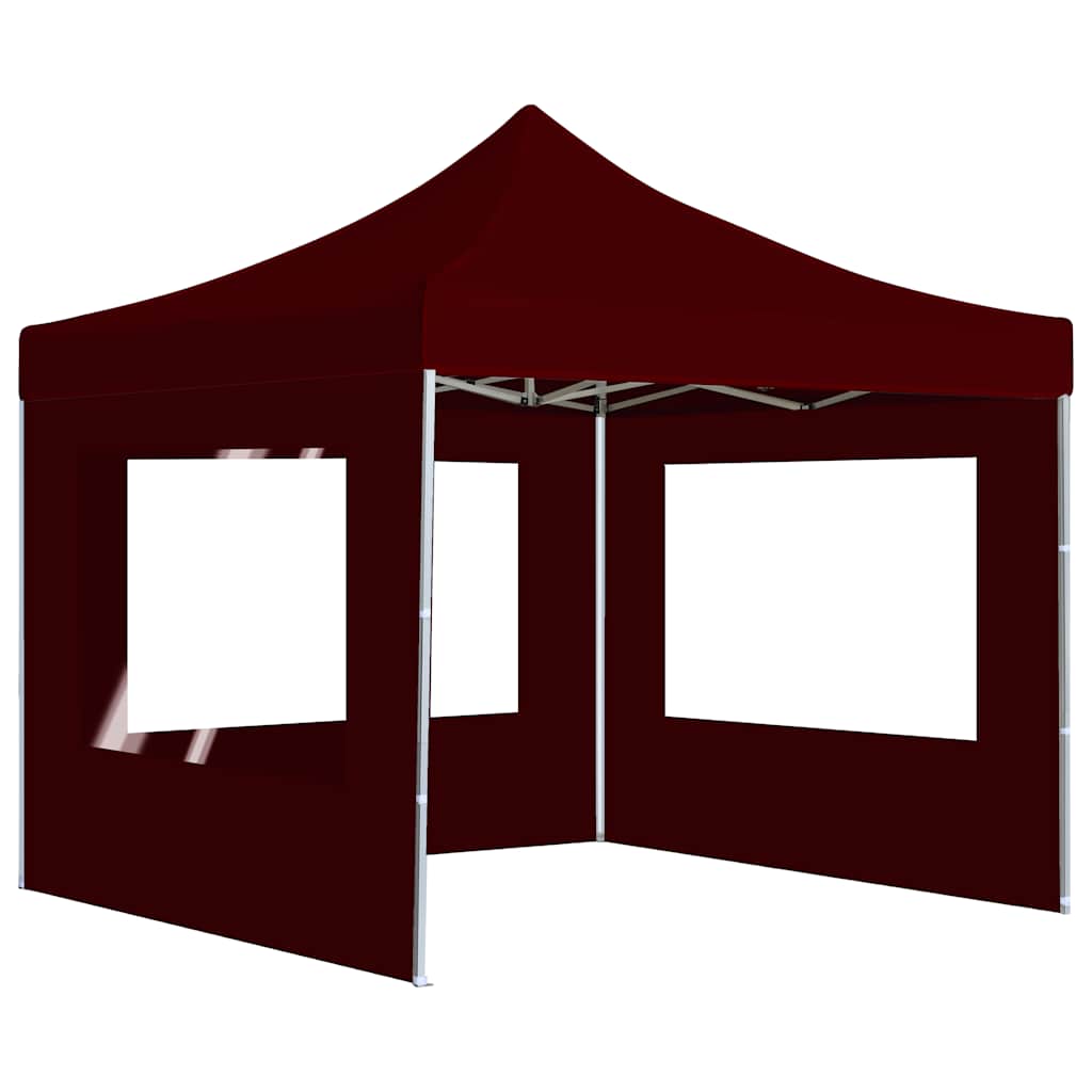 Vidaxx Partyzelt Faltbar mit Wänden 3x3 m Aluminium weiß