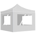 VidaXL Partyzelt mit Wänden 3x3 m Aluminium Weiß